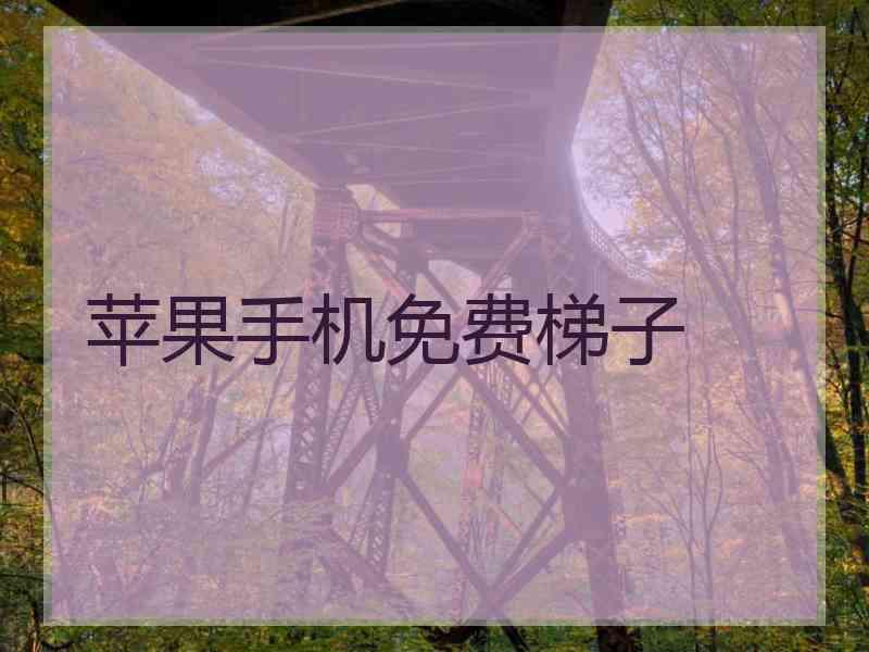 苹果手机免费梯子